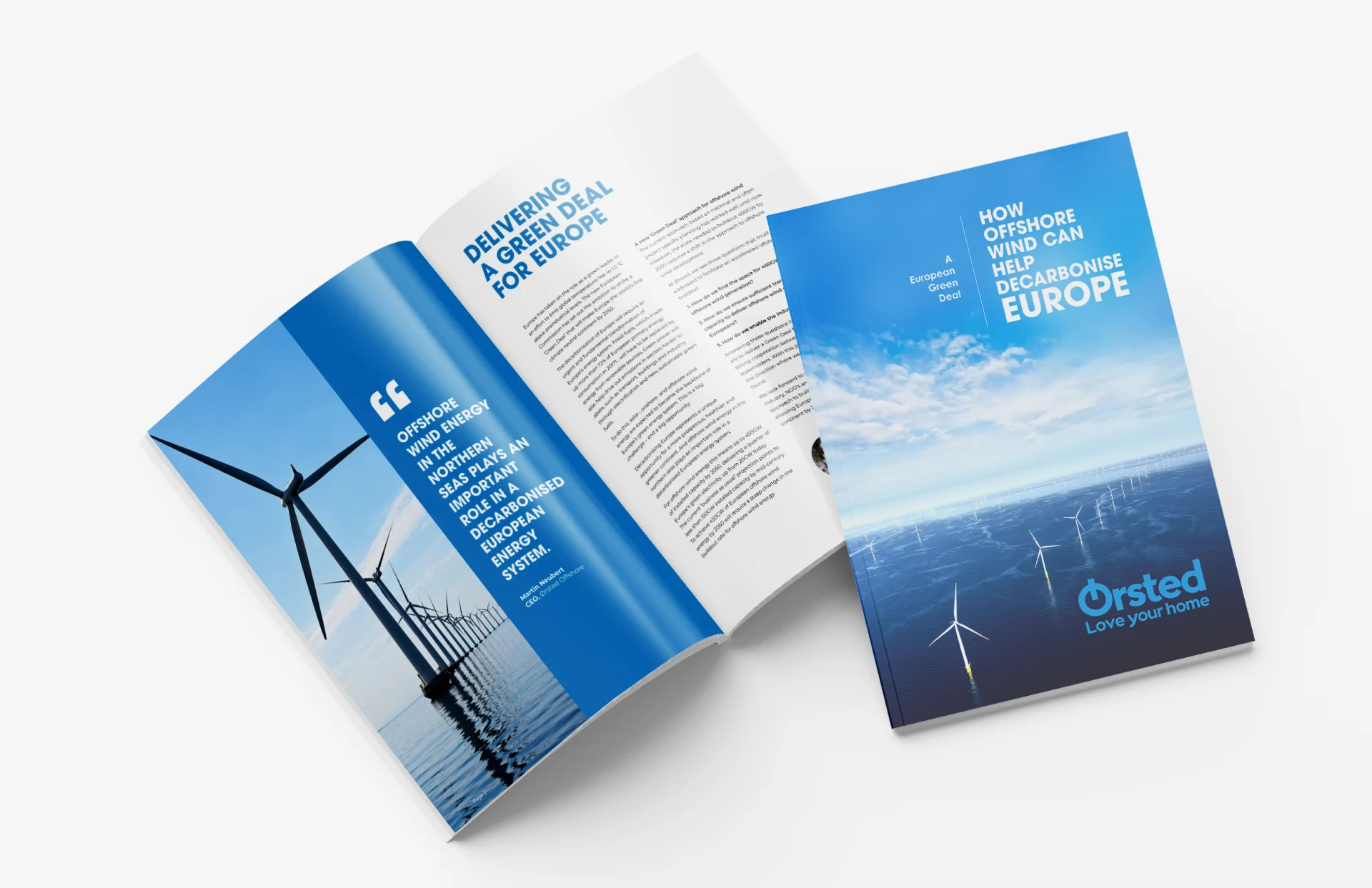 Twelve-page corporate brochure layout planning example